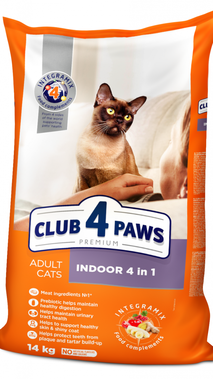 CAP Premium Indoor 4 в1 сухий корм для котів (14)