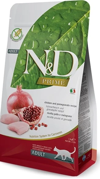 Фарміна кет сух N&D Grain Free PRIME CHICKEN & POMEGRANATE NEUTERED ADULT (10) 31334