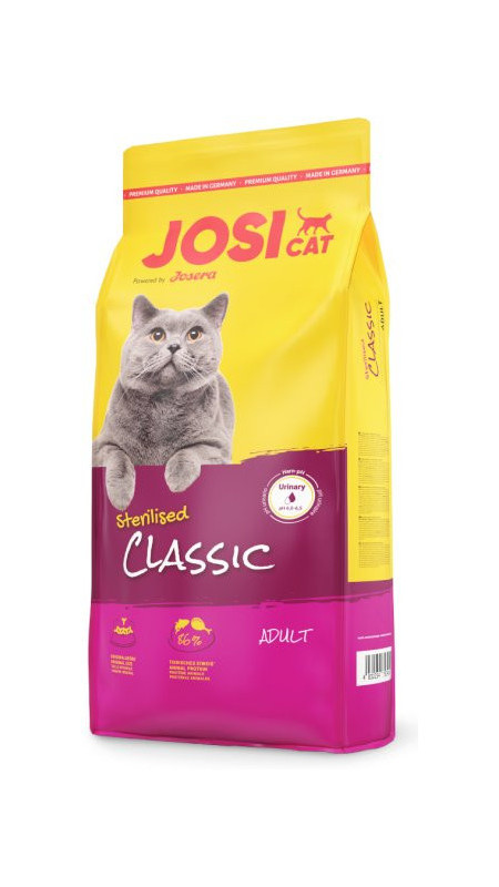 JosiCat Sterilised Classic (10), сухий ком для котів.