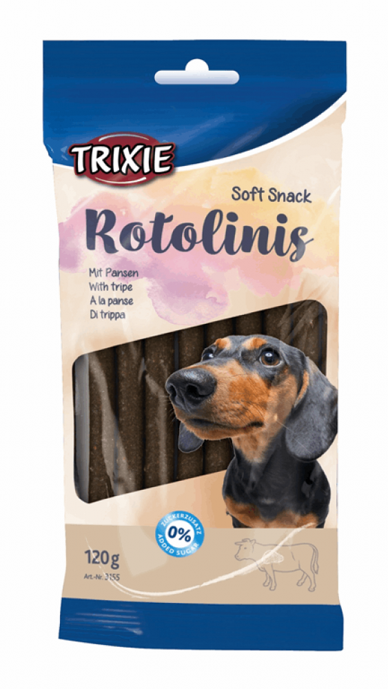 Ласощі для собак "Rotolinis" з шлунком120гр