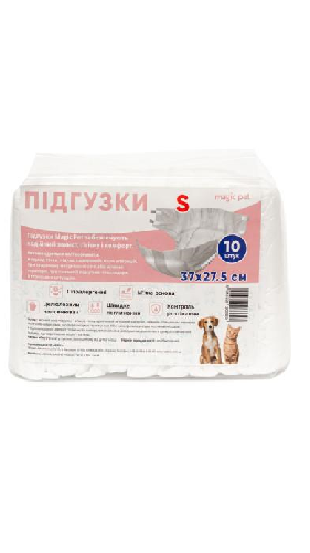 Підгузки для собак (сук) S (36,5/22) 1шт