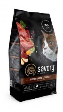Savory Adult Cat Sensitive Digestion Fresh Lamb & Turkey (2)