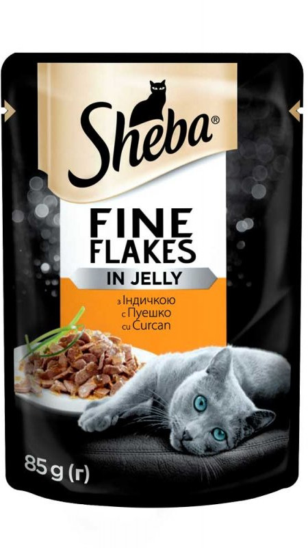 Sheba з індичкою в желе 85 г