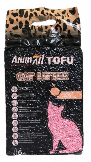 Наповнювач Анімалл ТОФФУ Персик 2,6/6літрів