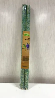 Жердинка мінеральна кольороа абразивна для дрібних папуг 1* 23 (2шт в уп.)